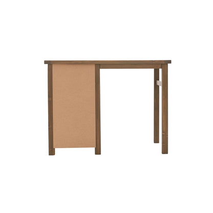 Ready-to-assemble solid wood desk