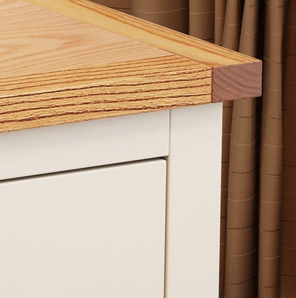 Ready-to-assemble solid wood desk