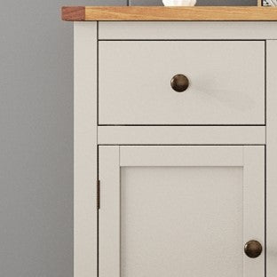Greener Valley Solid Wood Waxed Long Sideboard - WA400