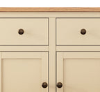 Greener Valley Solid Wood Waxed Long Sideboard - WA400
