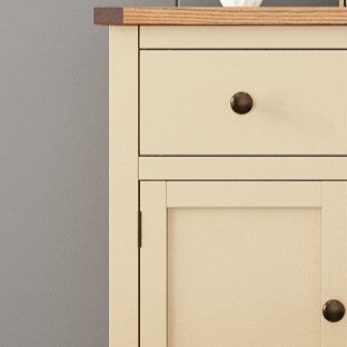 Greener Valley Solid Wood Waxed Long Sideboard - WA400