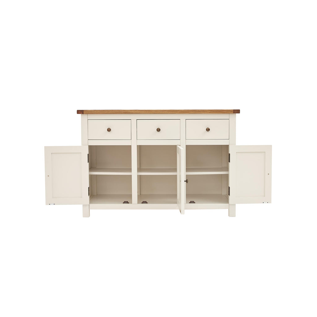 Greener Valley Solid Wood Waxed Long Sideboard - WA400