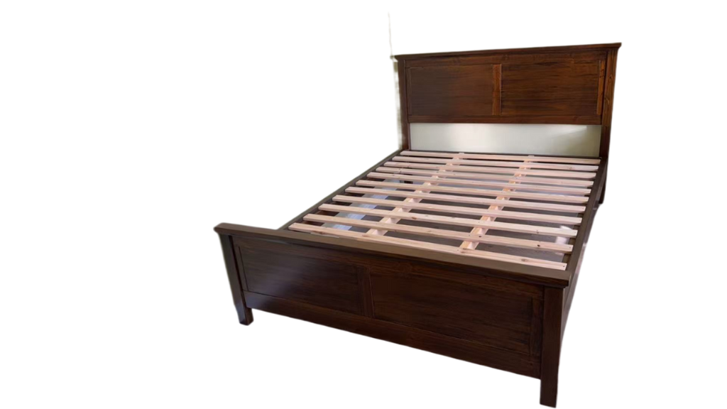 Greener Valley Solid Wood Bed Frame - Queen - M601