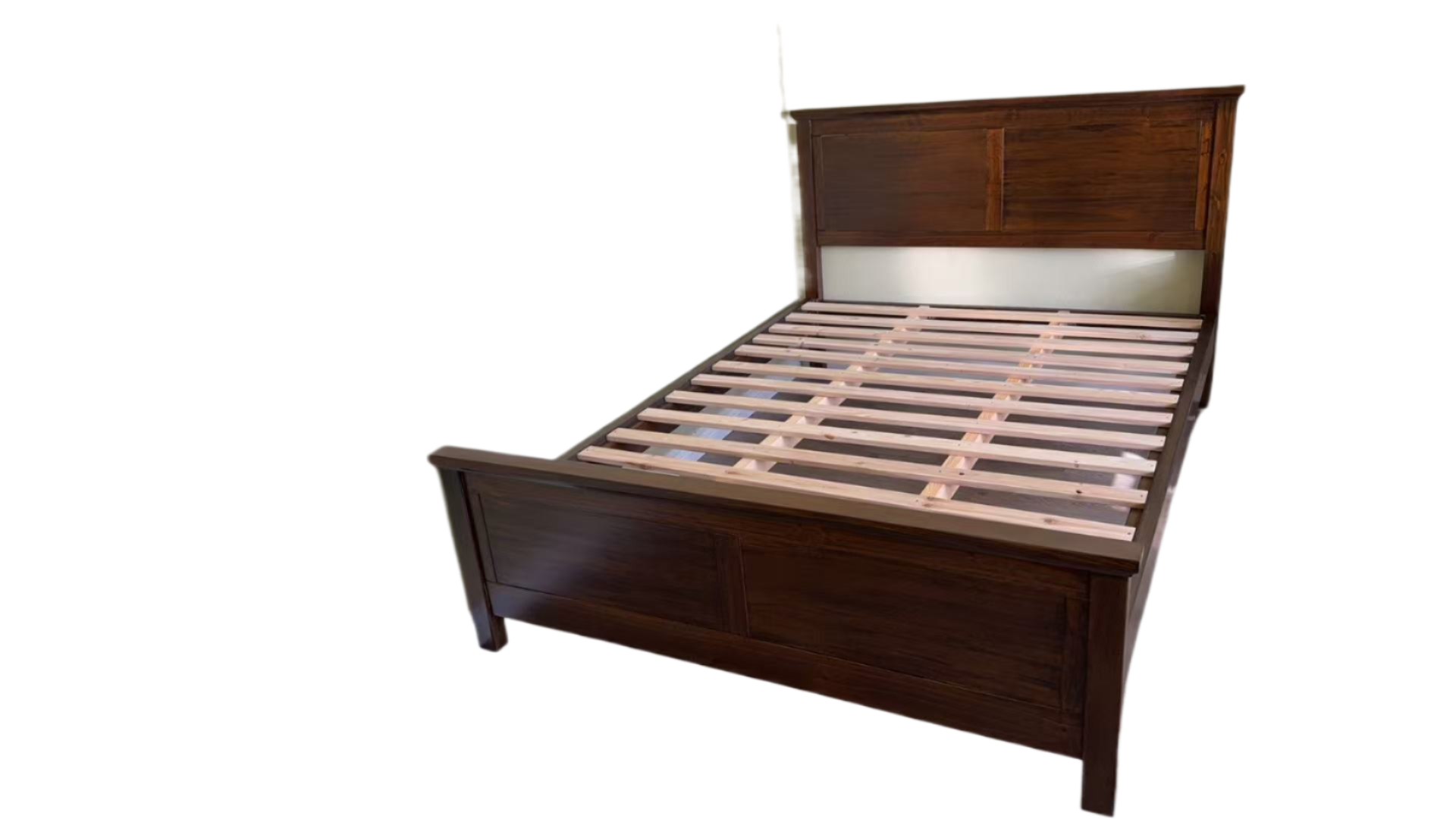 Greener Valley Solid Wood Bed Frame - Queen - M601