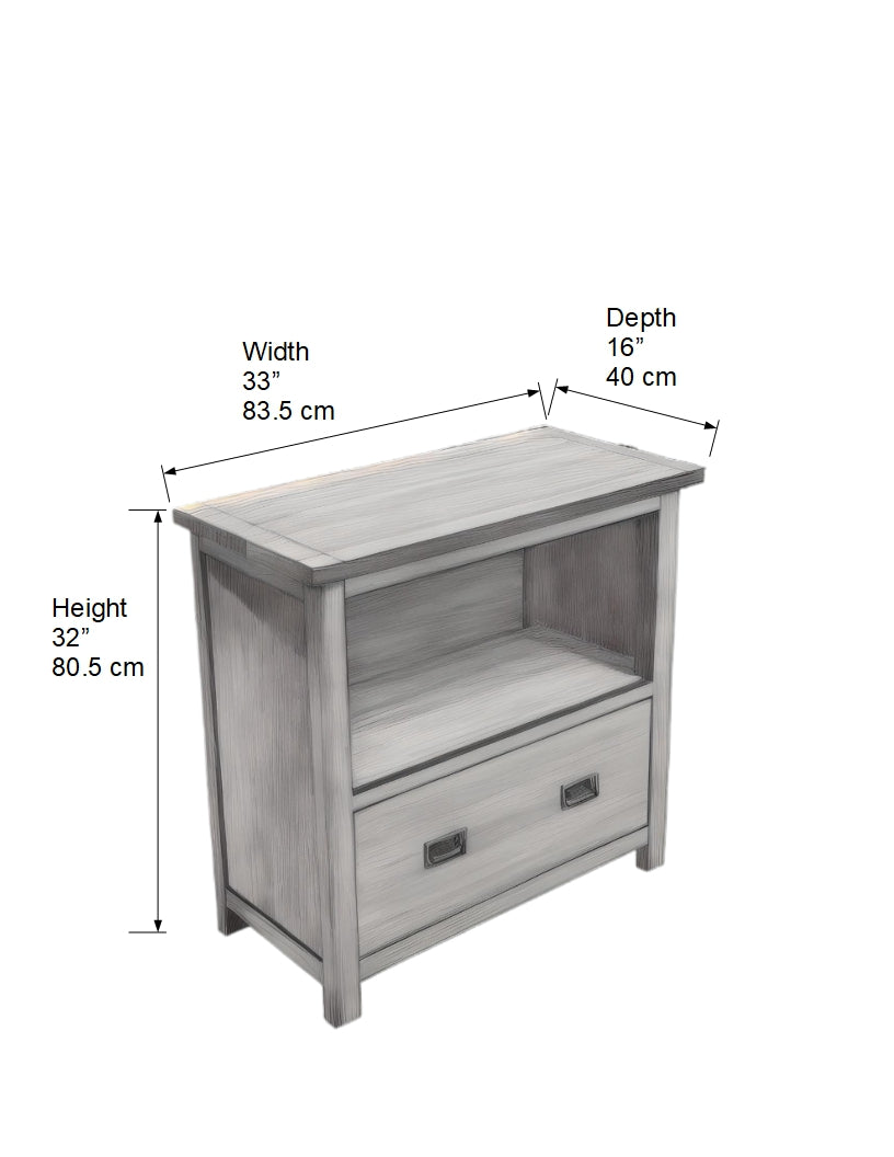 Greener Valley Solid Wood Sideboard - Short - M406