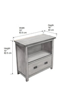 Greener Valley Solid Wood Sideboard - Short - M406