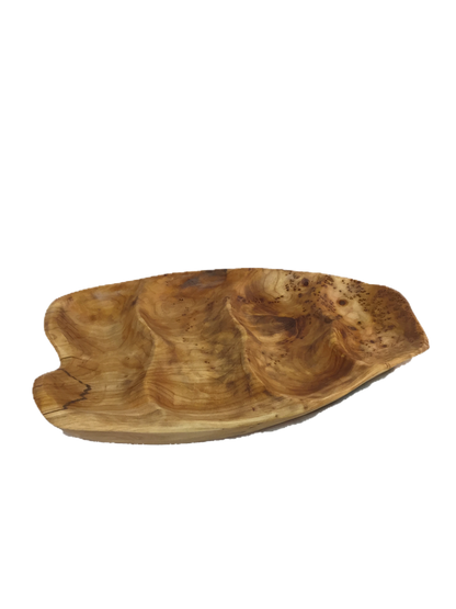 FUNCTIONAL ART is the best way to describe Greener Valley's stunning collection of stumps and roots that have been handcrafted into beautiful wine holders, cheese boards, platters, bowls and stools. Handcrafted from the roots and stumps of the Asian Cypress known as Shan Mu. These beautiful stools function equally well as a stool, end table or plant stand. Each piece is absolutely unique. This stool measures 24" high.