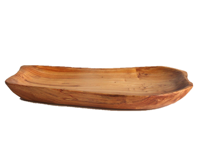FUNCTIONAL ART is the best way to describe Greener Valley's stunning collection of stumps and roots that have been handcrafted into beautiful wine holders, cheese boards, platters, bowls and stools. Handcrafted from the roots and stumps of the Asian Cypress known as Shan Mu. These beautiful stools function equally well as a stool, end table or plant stand. Each piece is absolutely unique. This stool measures 24" high.