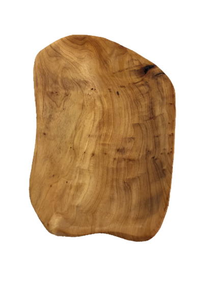 FUNCTIONAL ART is the best way to describe Greener Valley's stunning collection of stumps and roots that have been handcrafted into beautiful wine holders, cheese boards, platters, bowls and stools. Handcrafted from the roots and stumps of the Asian Cypress known as Shan Mu. These beautiful stools function equally well as a stool, end table or plant stand. Each piece is absolutely unique. This stool measures 24" high.