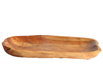 FUNCTIONAL ART is the best way to describe Greener Valley's stunning collection of stumps and roots that have been handcrafted into beautiful wine holders, cheese boards, platters, bowls and stools. Handcrafted from the roots and stumps of the Asian Cypress known as Shan Mu. These beautiful stools function equally well as a stool, end table or plant stand. Each piece is absolutely unique. This stool measures 24" high.