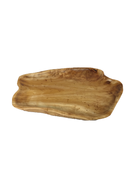 FUNCTIONAL ART is the best way to describe Greener Valley's stunning collection of stumps and roots that have been handcrafted into beautiful wine holders, cheese boards, platters, bowls and stools. Handcrafted from the roots and stumps of the Asian Cypress known as Shan Mu. These beautiful stools function equally well as a stool, end table or plant stand. Each piece is absolutely unique. This stool measures 24" high.