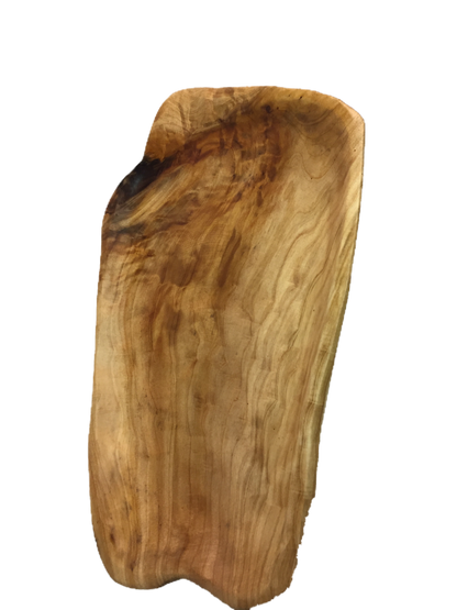 FUNCTIONAL ART is the best way to describe Greener Valley's stunning collection of stumps and roots that have been handcrafted into beautiful wine holders, cheese boards, platters, bowls and stools. Handcrafted from the roots and stumps of the Asian Cypress known as Shan Mu. These beautiful stools function equally well as a stool, end table or plant stand. Each piece is absolutely unique. This stool measures 24" high.