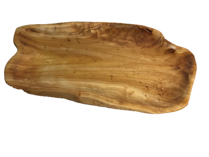 FUNCTIONAL ART is the best way to describe Greener Valley's stunning collection of stumps and roots that have been handcrafted into beautiful wine holders, cheese boards, platters, bowls and stools. Handcrafted from the roots and stumps of the Asian Cypress known as Shan Mu. These beautiful stools function equally well as a stool, end table or plant stand. Each piece is absolutely unique. This stool measures 24" high.