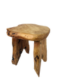 FUNCTIONAL ART is the best way to describe Greener Valley's stunning collection of stumps and roots that have been handcrafted into beautiful wine holders, cheese boards, platters, bowls and stools. Handcrafted from the roots and stumps of the Asian Cypress known as Shan Mu. These beautiful stools function equally well as a stool, end table or plant stand. Each piece is absolutely unique. This stool measures 24" high.